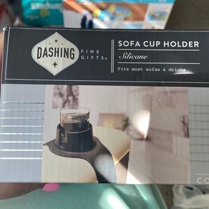 - Nwt dashing sofa cup holder, silicone black T2